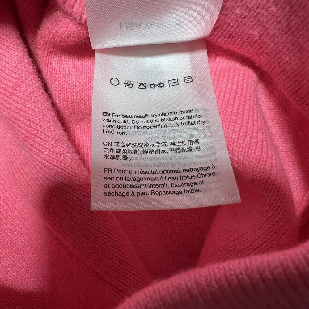 LISA YANG Pink Tilley Trousers Pants Flared Cashmere Women's Size 0 High Rise - Picture 9 of 16
